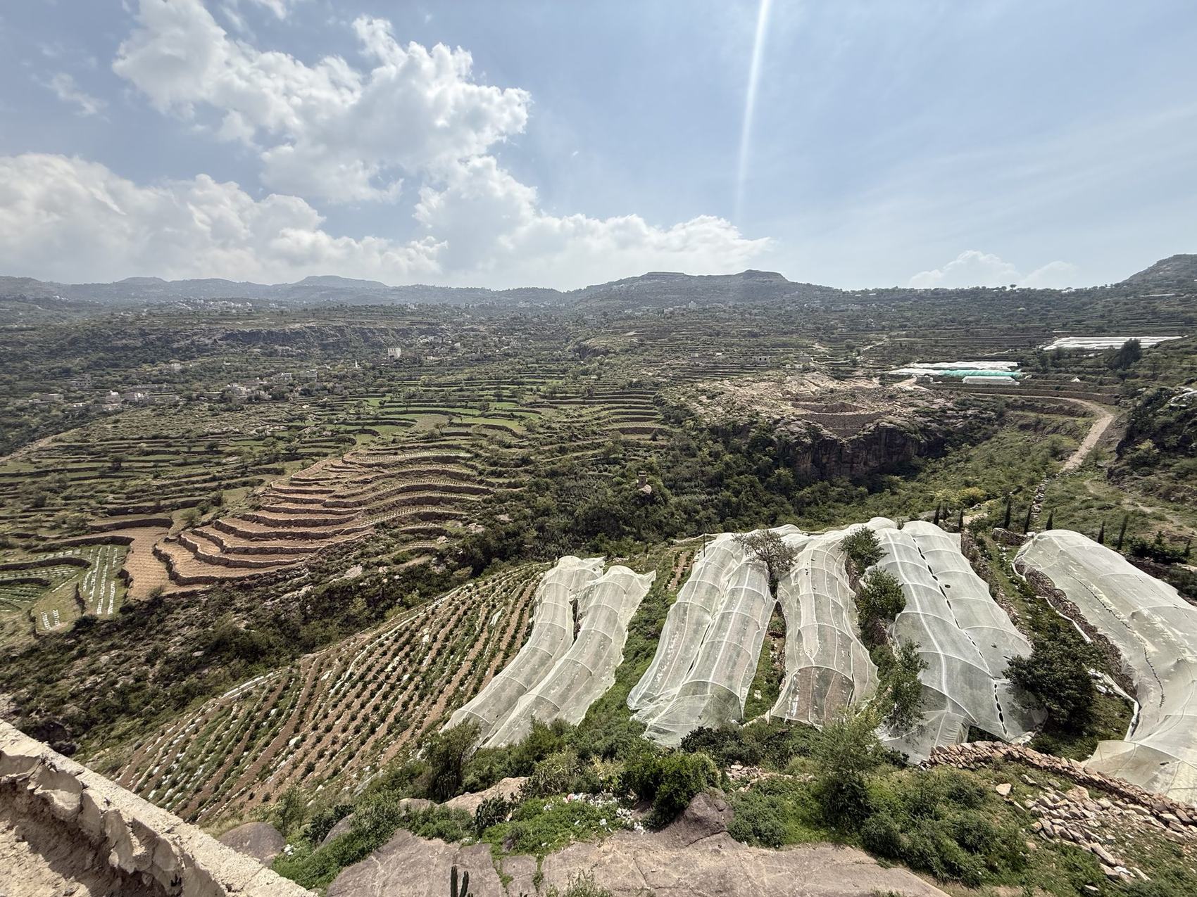 Terraced highlands of Ibb, Yemen